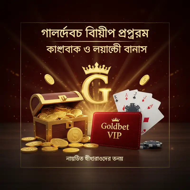 Goldbet VIP লয়্যালটি এবং ক্যাশব্যাক বোনাস রিওয়ার্ডস